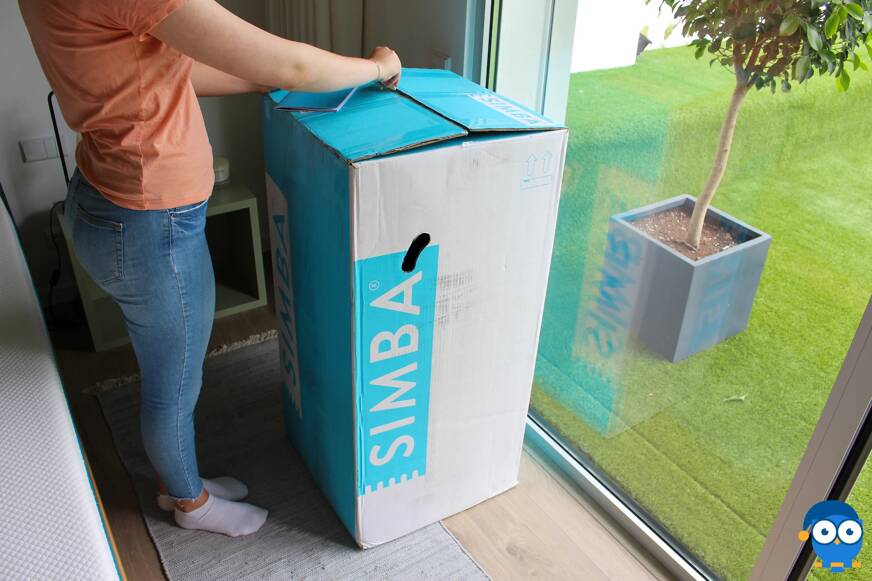 carton matelas simba hybrid pro livraison